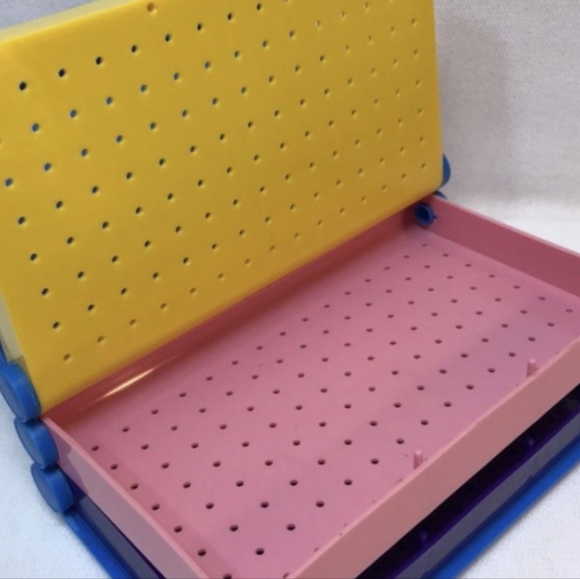 Earrings Rings and Things Book Jewelry Holder Vintage 80's - Picture 8 of 10